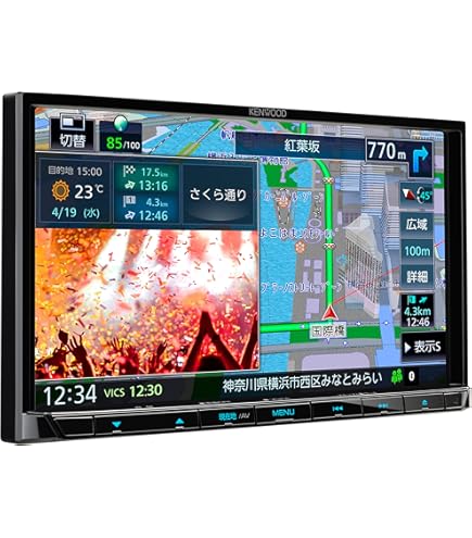 Amazon | ケンウッド(KENWOOD) カーナビゲーション 彩速ナビ MDV-X701