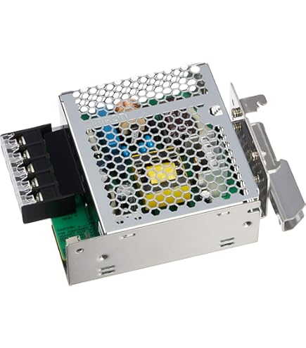 Amazon | オムロン スイッチング電源 100W カバー付 DINレール取りつけ