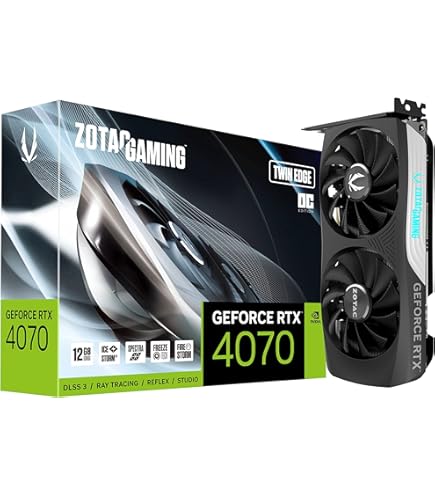 Amazon | ZOTAC ゲーミングGeForce RTX 4070 Super Twin Edge OC DLSS