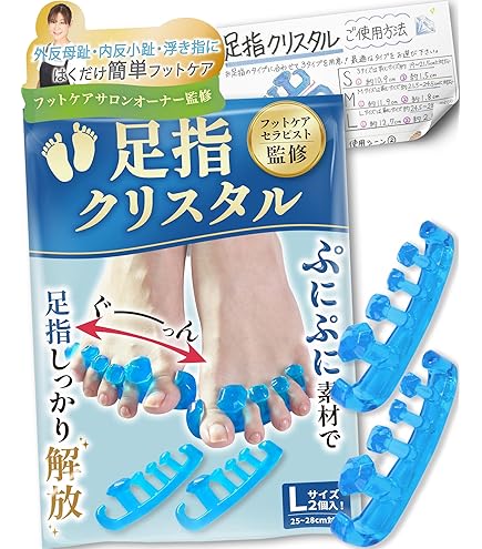 Amazon | [LODI] 足指セパレーター ネイルグッズ パープル 1足2個入
