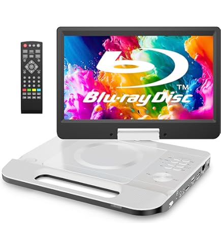 Amazon | アグレクション Superbe 10インチ 防水ポータブル ブルーレイ