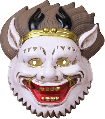 Amazon | クリアストーン(Clearstone) 民芸お面 狐面 ユニセックス