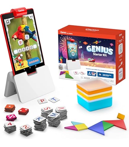 Osmo - Little Genius Starter Kit for iPad - 4 Educational Learning