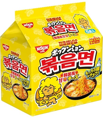 Amazon.co.jp: Nissin Yakisoba U.F.O. Pokung Meon Korean Style