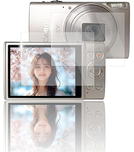 Amazon | CANON IXY 650m / IXY 650 用 互換品 保護フィルム（反射防止