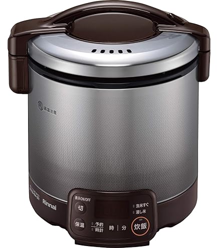Amazon.co.jp: RR-030FS(DB) 13A [こがまる FS ガス炊飯器 3合炊き