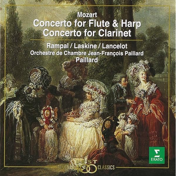 Amazon.co.jp: モーツァルト：フルートとハープのための協奏曲