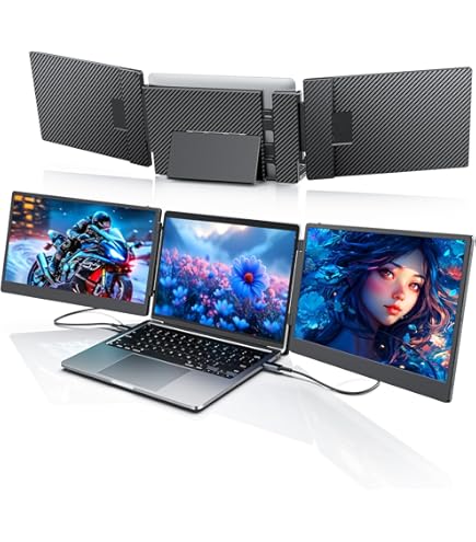 Amazon.co.jp: 【超軽量1.35kg～】 ノートPC用 デュアルモニター