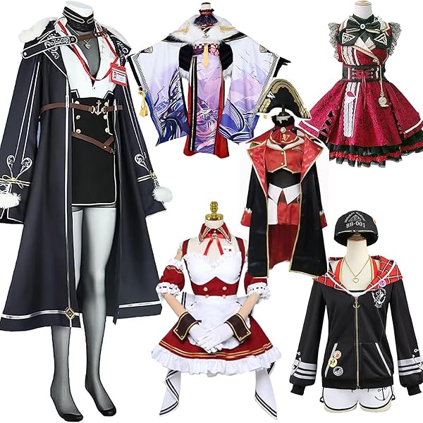 Amazon.co.jp: [楽コス] 宝鐘マリン コスプレ 衣装 フルセット ほう