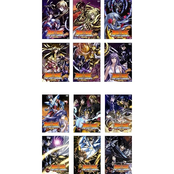 Amazon.co.jp: 聖闘士星矢 黄金魂 soul of gold [レンタル落ち] 全6巻