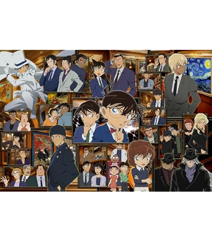 Amazon.co.jp: 1000ピース ジグソーパズル 名探偵コナン 純黒の悪夢