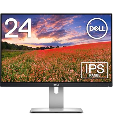 Amazon.co.jp: 【整備済み品】 Dell モニター 16:10 24インチ U2415/広