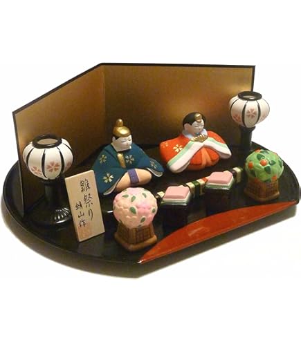 Amazon | 硝子屋 PRATO PINO 雛人形 ガラスオブジェ | 平飾り | おもちゃ