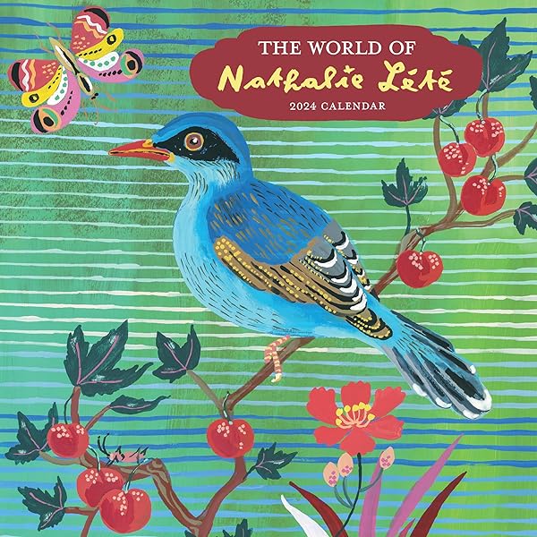 Amazon | World of Nathalie Lété Wall Calendar 2026: An Elegant