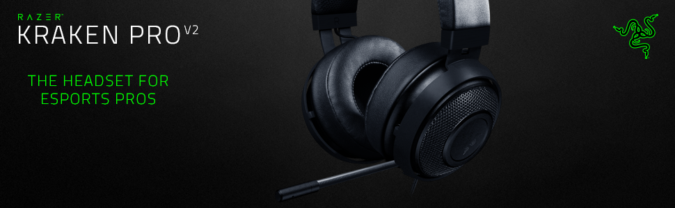 Razer Kraken Pro V2 Analog Gaming Headset for PC/Xbox One/PS4