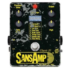 SansAmp Classic 20 - オリジナルSansAmp生誕20周年を記念して復刻され