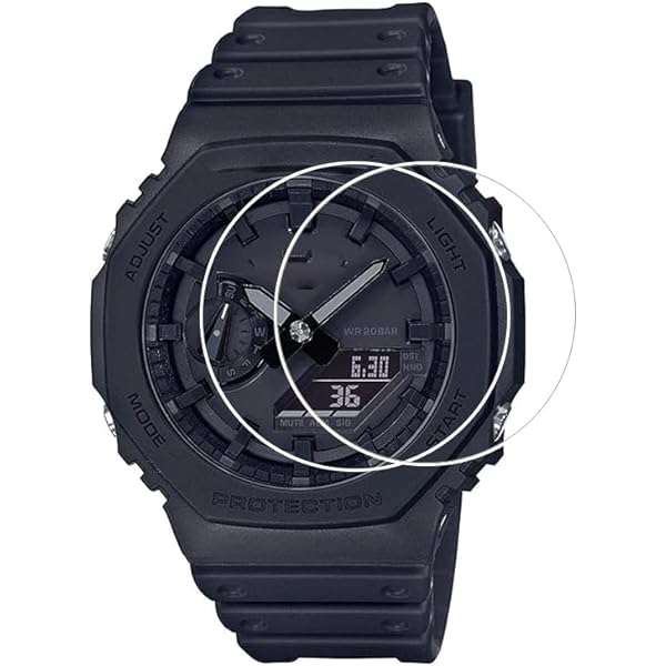 Casio Men GA-2100-1AER G-Shock Carbon Core Octagon Series Watch