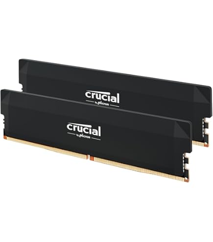 Crucial Pro 64GB DDR4 RAM Kit (2x32GB), 3200MHz (or 3000MHz or