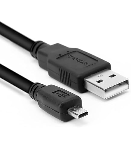 Amazon.com: JNSupplier Black USB Charger Sync Data Cable for Sony