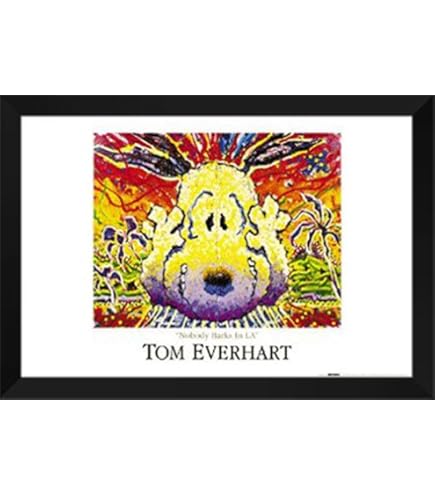 Amazon.com: Tom Everhart Framed Art Print 40x28 Dog Breath