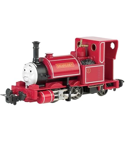Amazon.com: Bachmann Thomas Steam Locomotive, Prototypical Orange