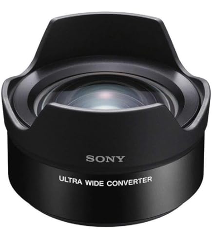 Amazon.com : Sony VCL-ECU1 Ultra Wide Converter, 0.75x, exclusive