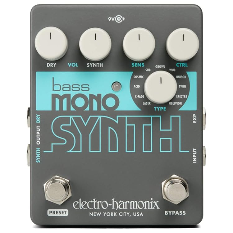 Electro Harmonix Bass Mono Synth - 小型でコストパフォーマンスに