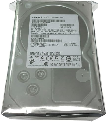 Amazon.com: HGST Ultrastar HUA723020ALA640 2TB 7.2k RPM 3.5