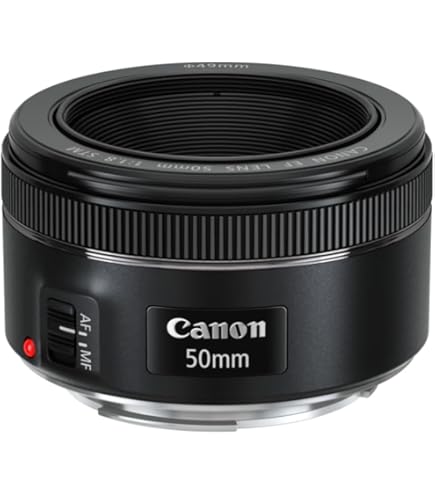 Amazon.com : Canon EF 50mm f/1.8 STM Lens, Black : Electronics
