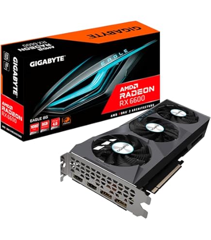 Amazon.com: Gigabyte Radeon RX 6600 XT Gaming OC 8G Graphics Card
