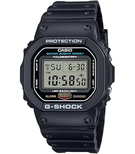 Amazon.com: Casio Men's DW-5600BB-1CR G Shock Digital Display