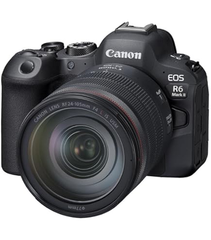 Amazon.com : Canon EOS R6 Mark II Camera with RF24-105mm F4 L is