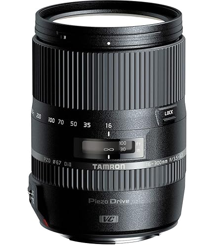 Amazon.com : Tamron 16-300mm f/3.5-6.3 Di II VC PZD Macro Lens for