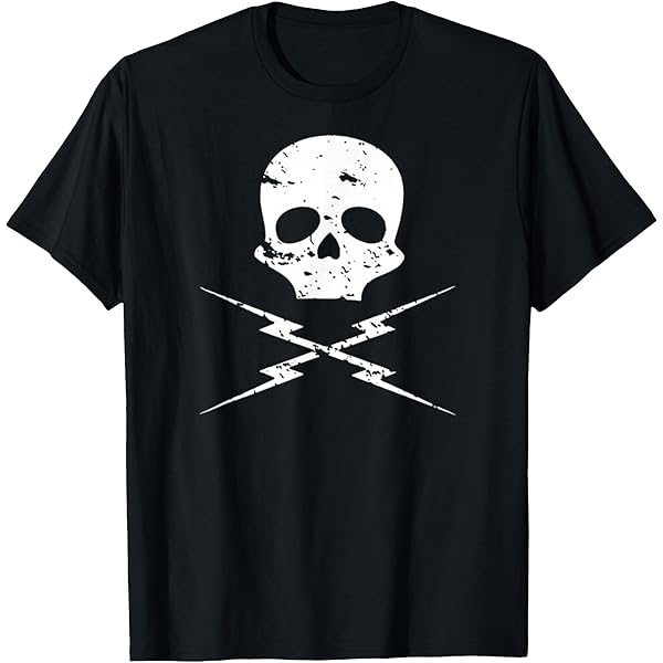 Amazon.com: Skull & Bones 322 distressed T-shirt - Skull and