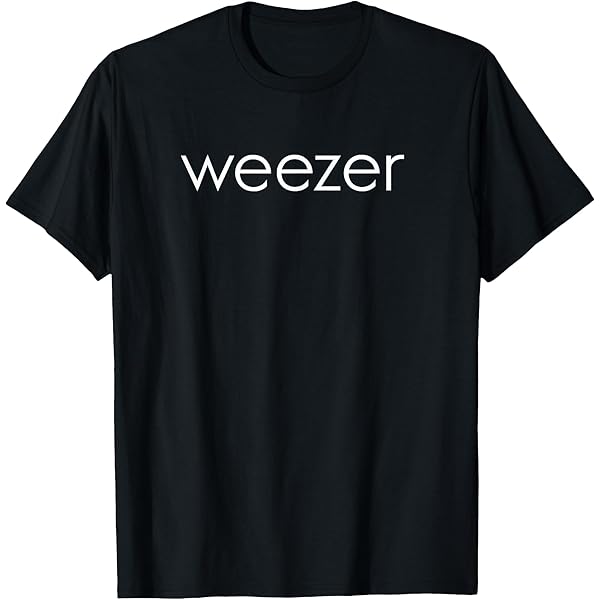 Amazon.com: Weezer - Classic Logo T-Shirt : Clothing, Shoes & Jewelry