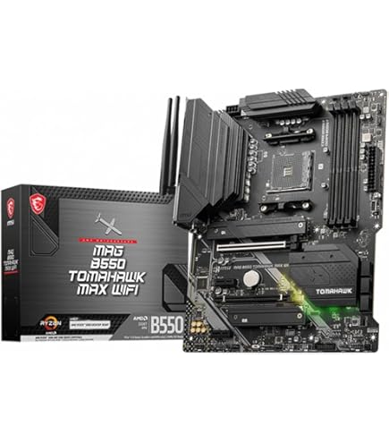 Amazon.com: MSI MAG B550 TOMAHAWK MAX WIFI AMD B550 Socket AM4 ATX