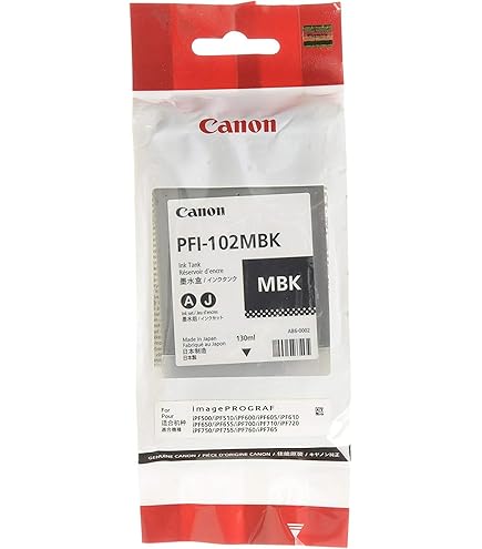 Amazon.com: Canon Pfi-102mbk