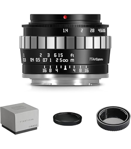 Amazon.com : TTArtisan 23mm F1.4 APS-C Wide-Angle Prime Lens