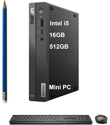 Amazon.com: Lenovo ThinkCentre neo 50q Gen 4 Tiny Desktop Computer