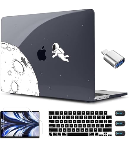 Amazon.com: CISSOOK Black Astronaut Case Compatible with MacBook