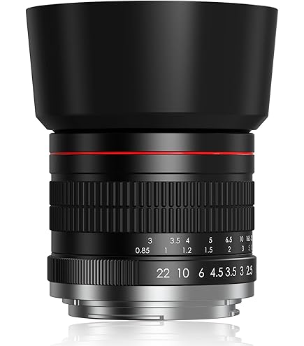 EF 85mm f1.8 Portrait Lens - MF for Canon EOS Rebel T8i/T7i/T7/T6i
