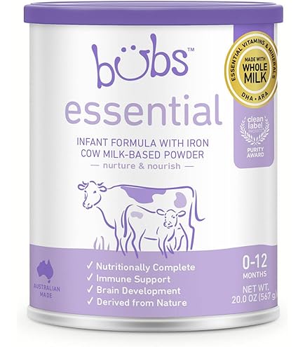 Amazon.com: Bubs Whole Goat Milk Formula with Iron, Goat Milk