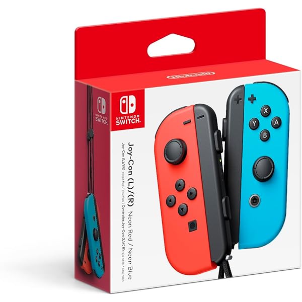 Amazon.com: Nintendo Switch - Joy-Con (L/R)-Neon Green/Neon Pink