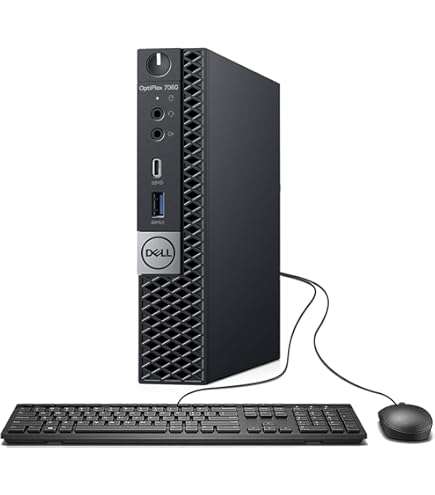 Amazon.com: Dell OptiPlex 5060 Micro Desktop Computer | Hexa Core