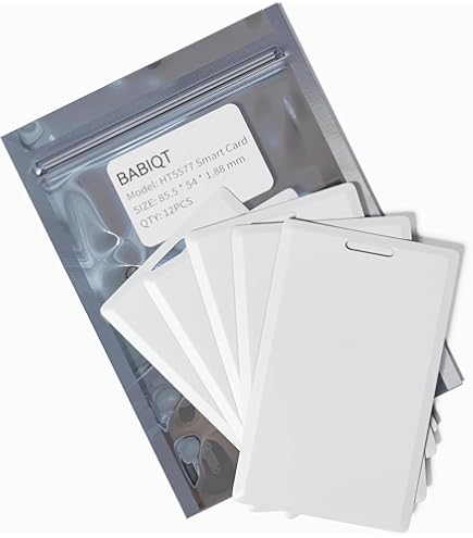 Amazon.com: 12 PCS T5577 Thick Smart Cards, Contactless 125khz