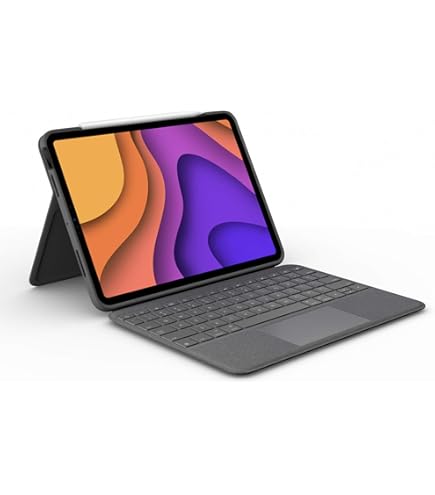 Amazon.com: Logitech Folio Touch iPad Keyboard Case with Trackpad