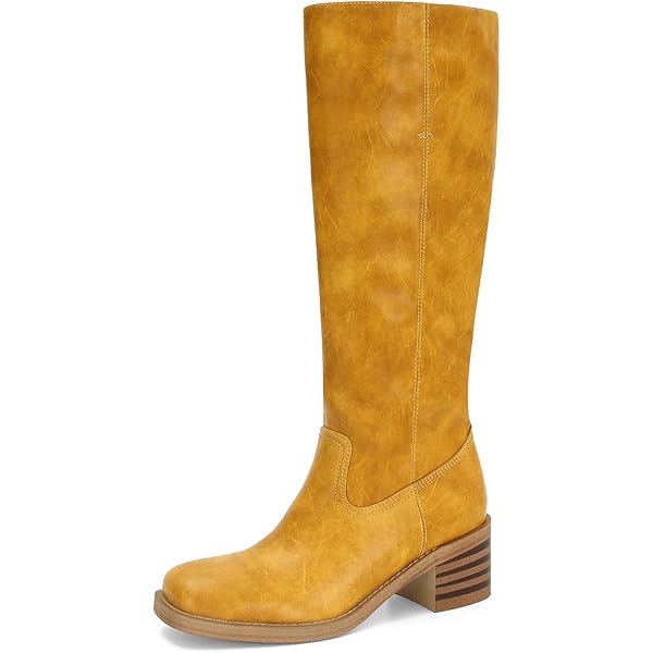 Amazon.com | Shoe'N Tale Platform Knee High Boots for Women Block