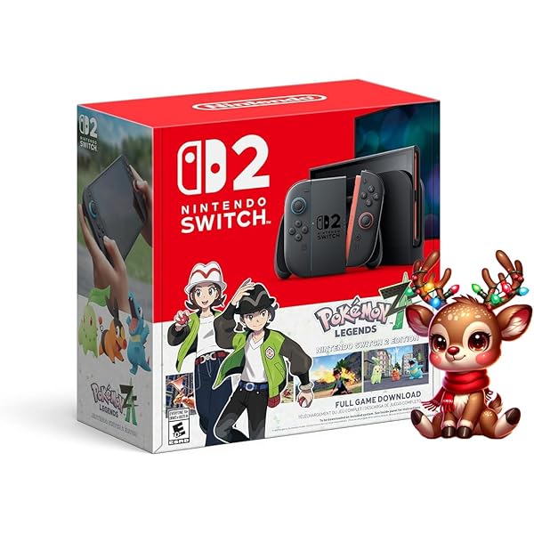 Amazon.com: Nintendo Switch™ 2 + Pokémon™ Legends: Z-A Switch™ 2
