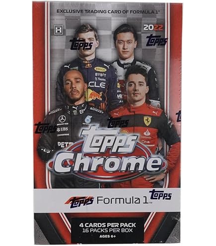Amazon.com: 2021 Topps Chrome Formula 1 Racing Hobby Lite Box