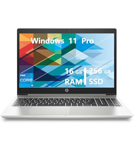 Amazon.com: HP ProBook 450 G7 Laptop, 15.6-inch Large Display